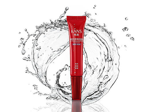 韩束化妆瓶拍摄