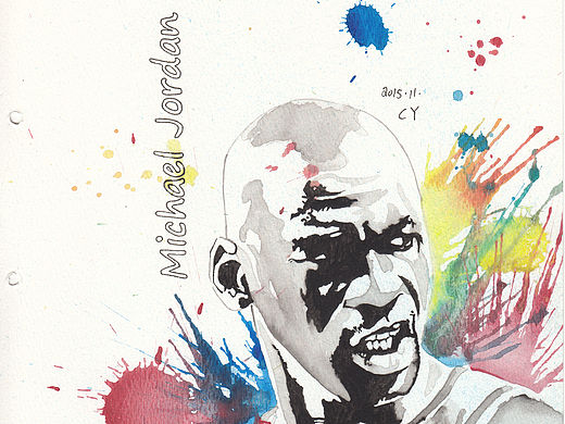 CY手绘--NBA系列绘画