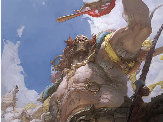 钟风华西游系列作品再添新作《赛太岁》