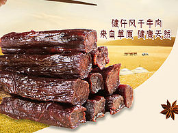 内蒙特产风干牛肉