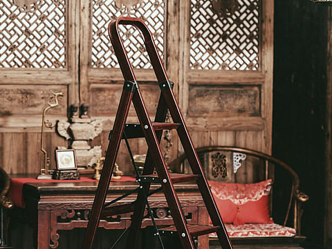 中式风格家用梯拍摄 | 象线视觉