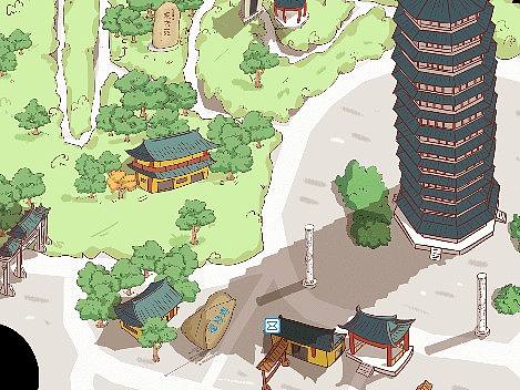 手绘地图