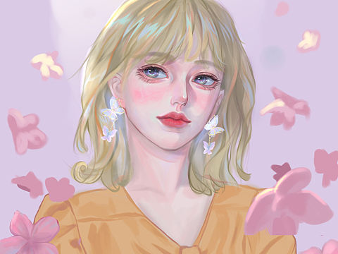 越画发现自己越菜