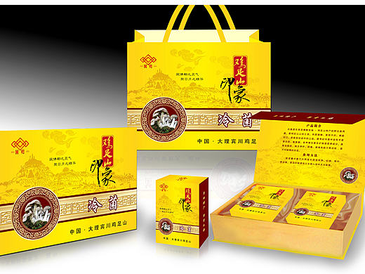 菌包装 云南土特产包装 食品包装（个人主页-ZMTY4ODcyMzY=） - 包装 - 站酷设计师张娟思原创素材 - 站酷ZCOOL