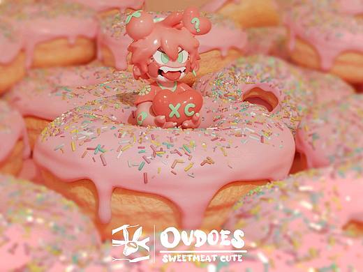 Ovdoes甜瘾【潮玩】甜食小可爱|一大波甜甜圈来袭!