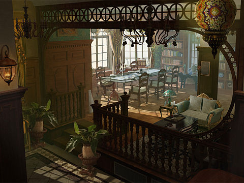 概念设计，场景设计