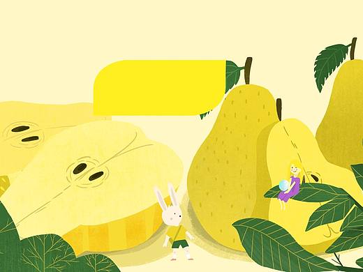 水果系列包装插画