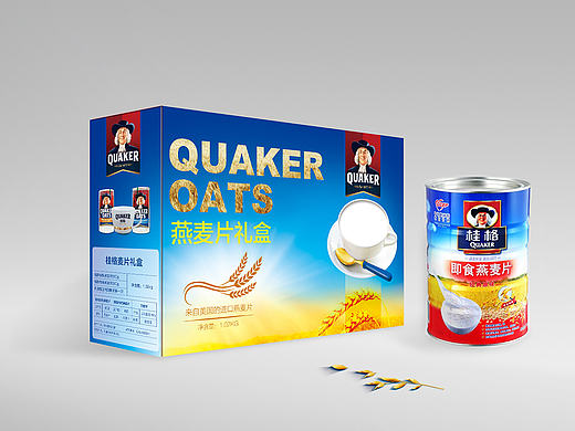 麦片礼盒包装