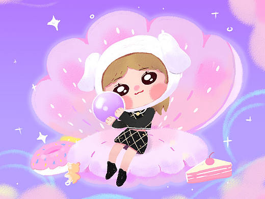 日常练习（个人主页-ZNTIwMTk0Njg=） - 儿童插画 - 站酷设计师蛤娜酱原创素材 - 站酷ZCOOL