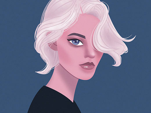 插画—头像（个人主页-ZNDA5NTY3MDQ=） - 创作习作 - 站酷设计师林阿遇原创素材 - 站酷ZCOOL