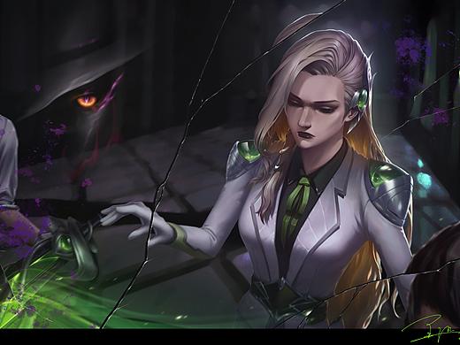 Fanart [烈阳执事 蕾欧娜]