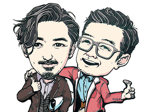 吴秀波跟老姚的合照 啧啧啧