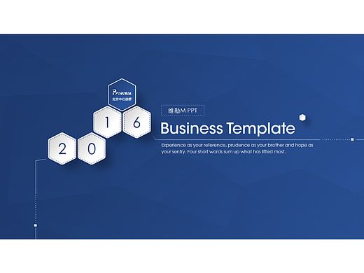 【动画PPT】商务蓝动画，告别枯燥模板9.0