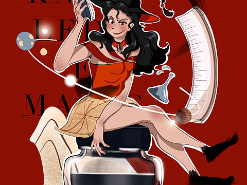 知識的魔女（個人主頁-ZNDA0MTY1NTY=） - 創(chuàng)作習(xí)作 - 站酷設(shè)計師書生月安塵原創(chuàng)素材 - 站酷ZCOOL