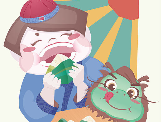 端午节快乐！（个人主页-ZMjIwMjk5MTI=） - 闪屏/壁纸 - 站酷设计师gumona原创素材 - 站酷ZCOOL