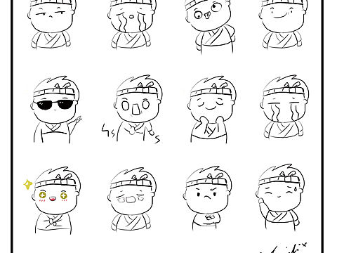 表情包（个人主页-ZNTUxOTY5MjQ=） - 其他平面 - 站酷设计师陆什肆原创素材 - 站酷ZCOOL