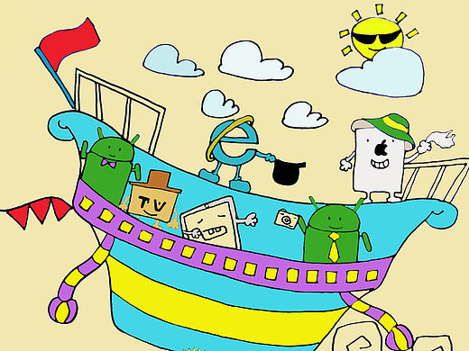 手绘海报（学生时代）（个人主页-ZMTYxMTIwNTY=） - 绘画 - 站酷设计师阳光很耀眼原创素材 - 站酷ZCOOL