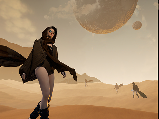 3D人物服饰练习