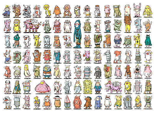 【异兽圈】+200个卡通小人