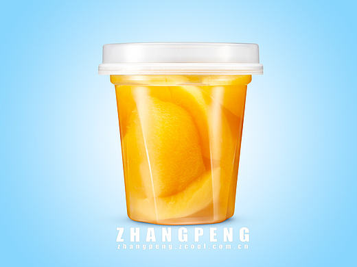 黄桃罐头产品静物摄影-摄影师张鹏