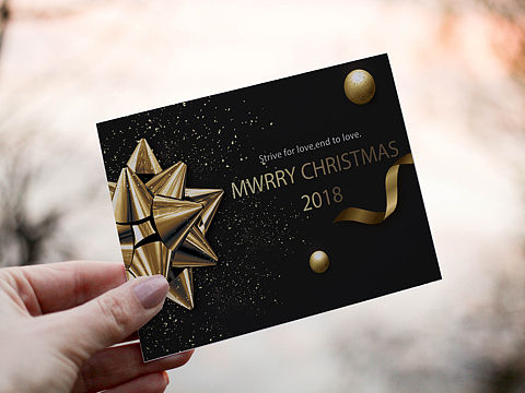 :christmas_tree:圣诞贺卡经典黑金