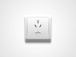 第一次做UI-插座、按钮,请多指教!