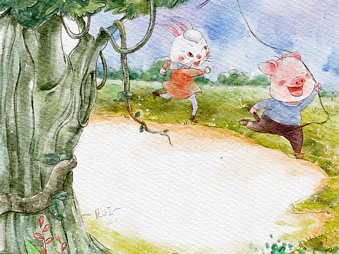 不生气～（个人主页-ZNTEzMjY0MTY=） - 绘本 - 站酷设计师灯塔文化原创素材 - 站酷ZCOOL