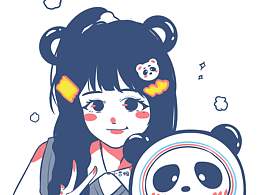 冰墩墩可愛頭像