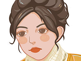 插画人像