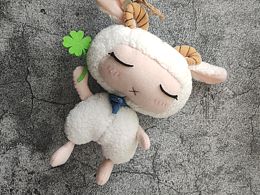 夏雪冬花Diy手作白羊座玩偶