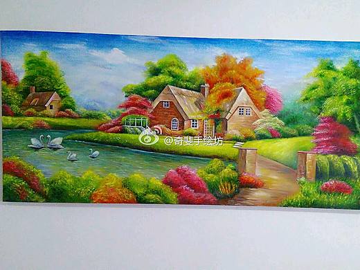 油画风景画（个人主页-ZMTkzMzkyMDg=） - 绘画 - 站酷设计师奇斐手绘坊原创素材 - 站酷ZCOOL