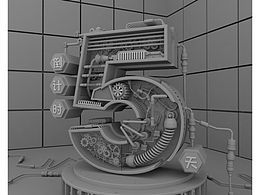 c4d數(shù)字建模海報(bào)