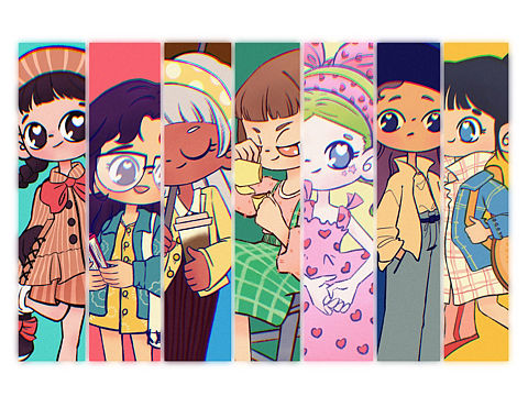 人物合集【绚烂的你2】