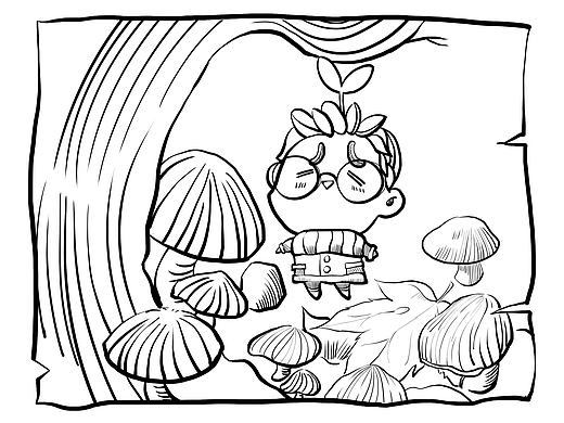 去哪儿网填色涂鸦