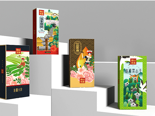 清远瑶族农特产礼盒文化记忆输出