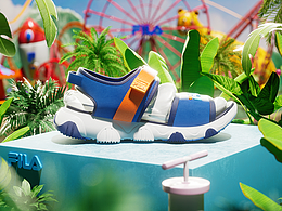 20Q2 FILA KIDS 夏日凉鞋CG短片​