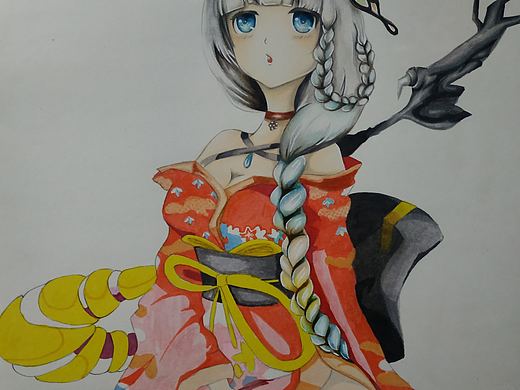 手绘（个人主页-ZMzg0NDkwMzI=） - 艺术插画 - 站酷设计师sky幻蝶原创素材 - 站酷ZCOOL