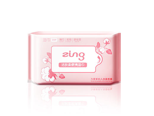 毛毛——湿纸巾包装设计