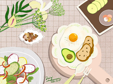 临摹系列（个人主页-ZNDM4NTY2NDg=） - 艺术插画 - 站酷设计师喵小喵吖原创素材 - 站酷ZCOOL