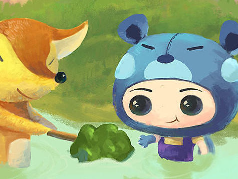 小熊尤瑞（个人主页-ZMjA3OTE3NzI=） - 儿童插画 - 站酷设计师毛豆Starry原创素材 - 站酷ZCOOL