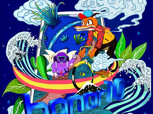 這就是榮耀（個(gè)人主頁(yè)-ZMjg3NDA1Njg=） - 藝術(shù)插畫(huà) - 站酷設(shè)計(jì)師弗里里特原創(chuàng)素材 - 站酷ZCOOL