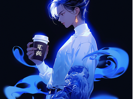 #月尽，等天明、~