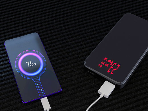 C4D充电宝+小米9