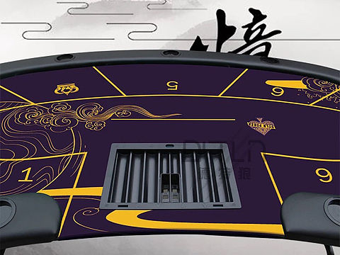 DTLN德特狼定制德州扑克筹码桌折叠桌