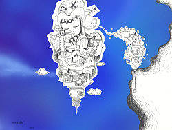 你做梦了吗？（个人主页-ZNTk2NjMy） - 商业插画 - 站酷设计师不是跳蚤喜欢跳原创素材 - 站酷ZCOOL