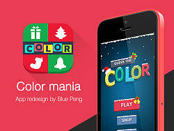 Color Mania app圣誕版主題設(shè)計