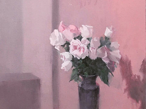 画了一张喜欢的花，太喜欢粉色了。