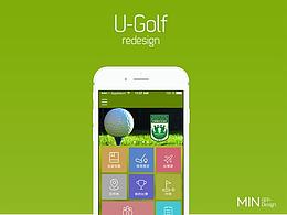 高爾夫球app應(yīng)用UI設(shè)計(jì)含(首頁，側(cè)邊欄，登陸注冊頁面）