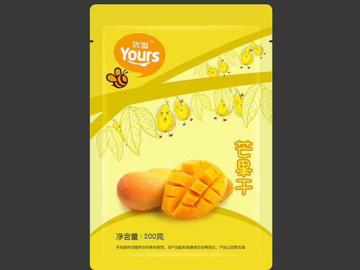 几款零食包装