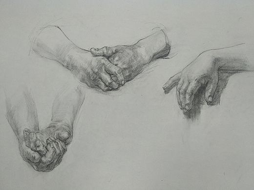 素描手（个人主页-ZNTU2ODI2OTI=） - 绘画 - 站酷设计师碳灰的罐子原创素材 - 站酷ZCOOL